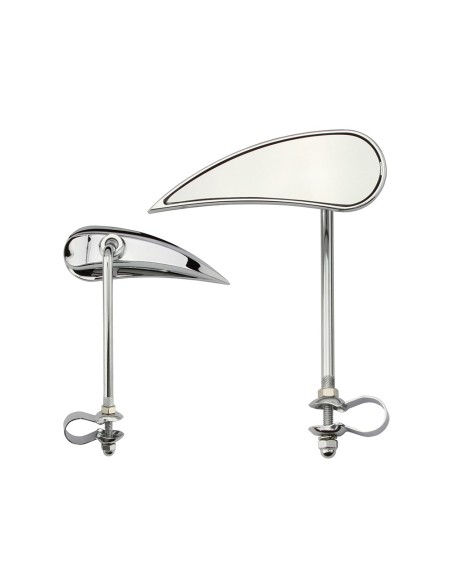 Alloy Blade Mirror Left Chrome.